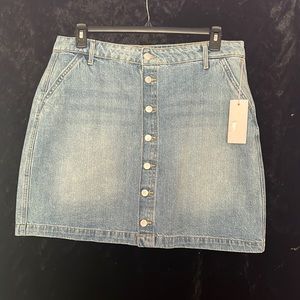 Rachel Parcell Jean Mini Skirt